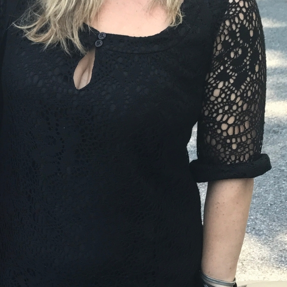 Vintage Dresses & Skirts - 🔴 $5 FINAL 🖤 Lace Dress